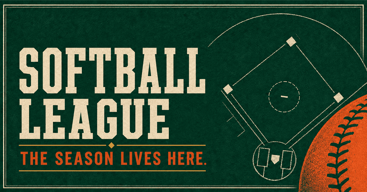 Softball League — The season lives here.
